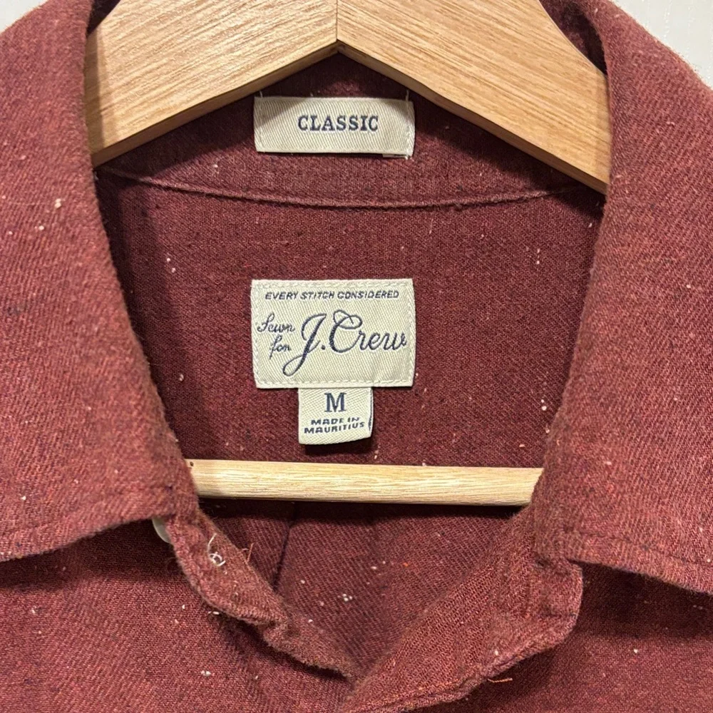 J. Crew Classic Fit Flannel - M